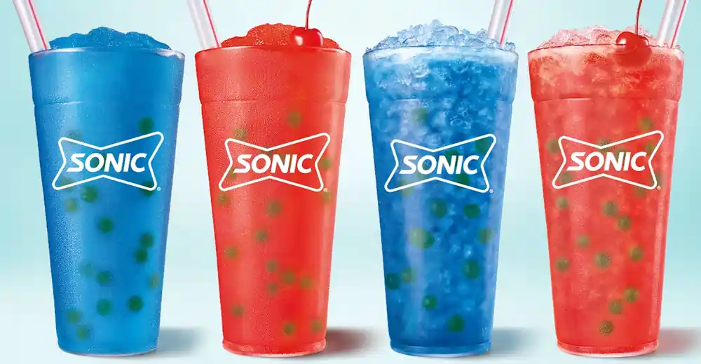 SONIC Bursting Bubbles Drinks Slush 1